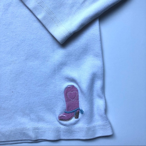 Gymboree Cowgirl Faux suede pants and Ruffle Tee - Girls 3 - Picture 5 of 15